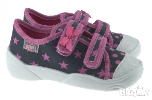 Детски гуменки от текстил с анатомично ходило за момичета Бефадо 907P098, снимка 2 - Бебешки обувки - 23612309