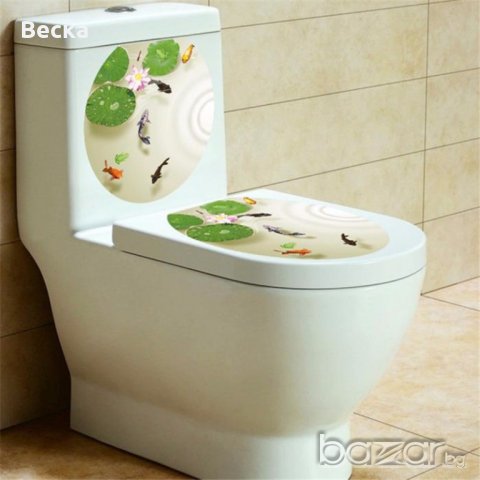 Стикери за тоалетна, снимка 5 - Декорация за дома - 21099750