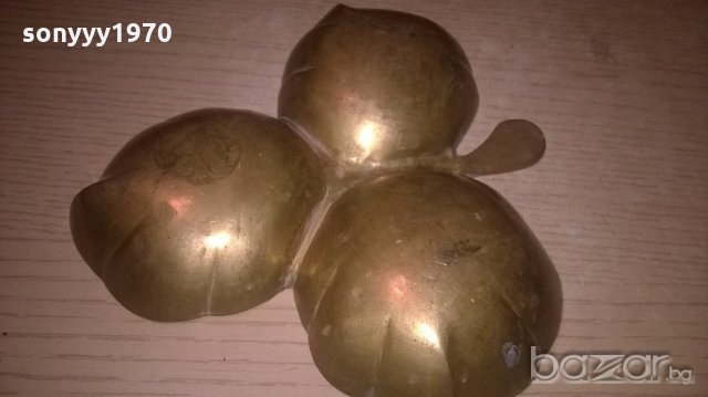 ретро колекция-17х17х17см-мед/месинг-внос швеицария, снимка 6 - Колекции - 19992020