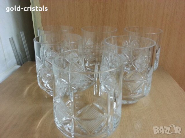 Кристални чаши за уиски в Антикварни и старинни предмети в гр. Стара Загора  - ID23534552 — Bazar.bg