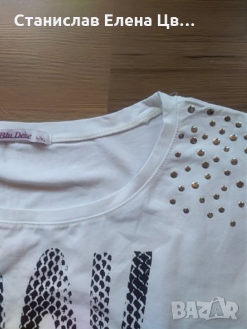 Дамски къси панталонки и бяла тениска, снимка 4 - Къси панталони и бермуди - 25589682