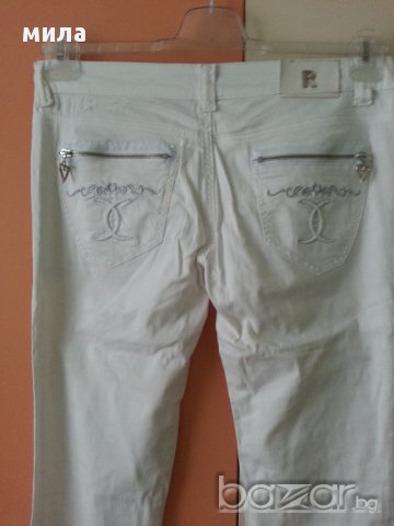 Бял панталон, снимка 2 - Панталони - 15797128