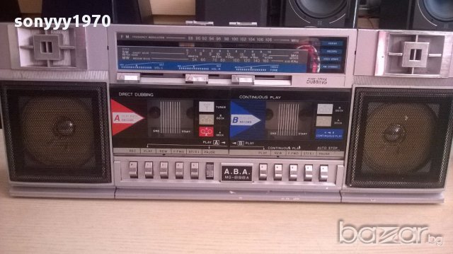 A.b.a mg-898a-stereo cassette recorder-внос швеицария, снимка 3 - Радиокасетофони, транзистори - 12938599