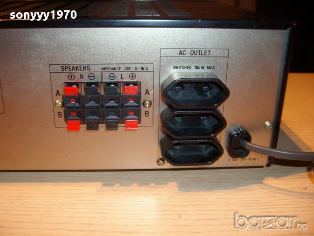 sony ta-a200-stereo amplifier-made in japan-внос швеицария, снимка 15 - Ресийвъри, усилватели, смесителни пултове - 11989618