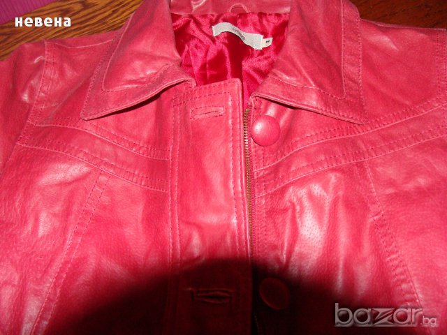   Яке естествена кожа  РАЗПРОДАЖБА, снимка 4 - Якета - 15409229