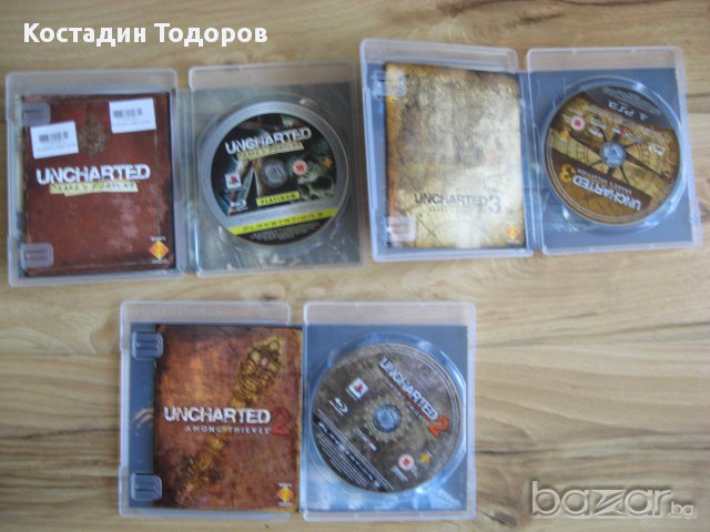 Uncharted PS3 колекция, снимка 2 - Игри за PlayStation - 15172526