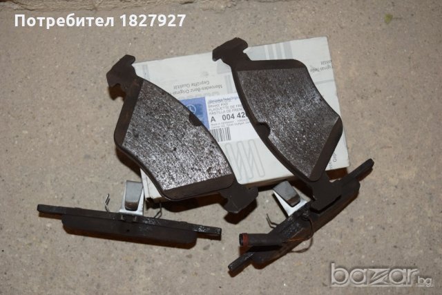 Комплект предни спирачни накладки за Мерцедес Бенц E class W211(2002-2009), снимка 6 - Части - 21435609
