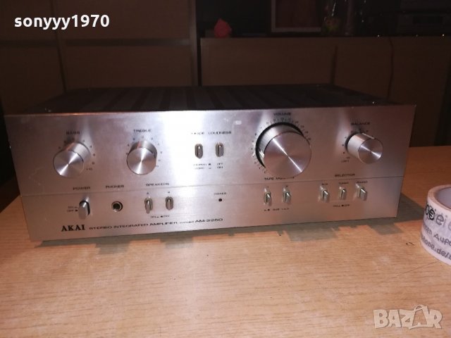 akai stereo amplifier-made in japan-внос швеицария, снимка 9 - Ресийвъри, усилватели, смесителни пултове - 21492515