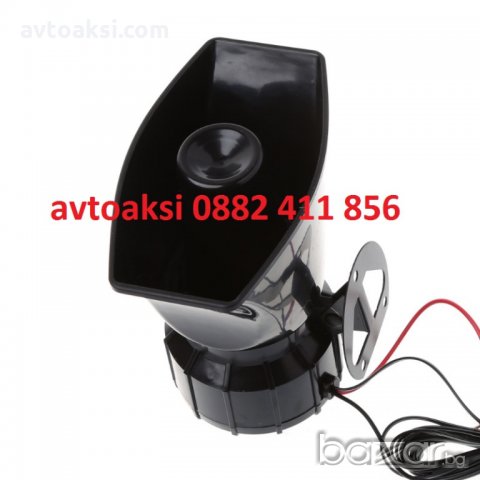 Сирена с микрофон с три мелодии полице. 12v, снимка 2 - Аксесоари и консумативи - 20680475