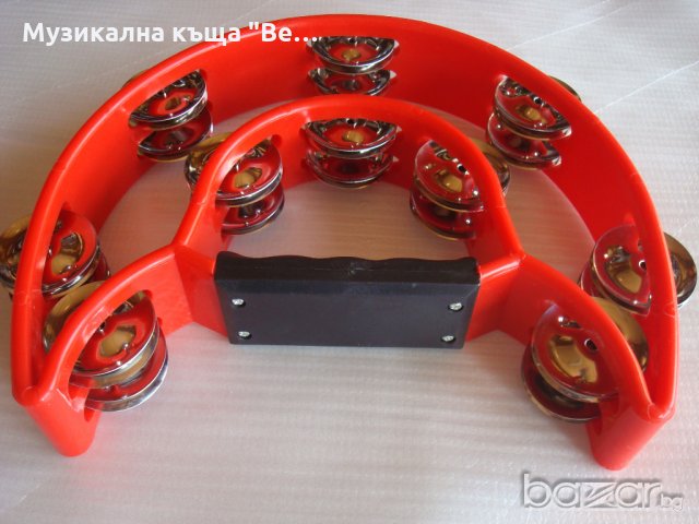 Дайре двуредово - цвят червен, снимка 3 - Ударни инструменти - 21173249