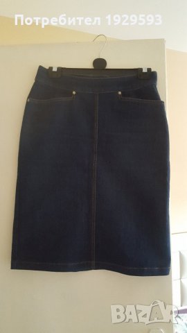 Дънкова пола марка Hennes, снимка 1