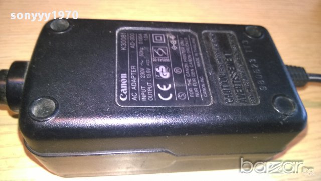 canon 13.5v/1amper-захранващ адаптер-внос швеицария, снимка 8 - Други - 11097079