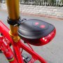 Стоп светлина за колело и мотор с лазер за безопасно каране, мигаща светлина, водоустойчив , снимка 6