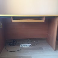 Масивно дървено бюро за компютър, снимка 2 - Бюра - 15161470