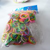 Ластичета за плетене на гривни ластици и други Rainbow Loom , снимка 1 - Образователни игри - 20205831