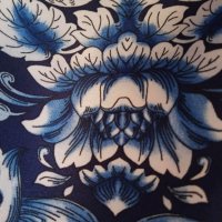 шифонена блуза в синьо , снимка 3 - Туники - 25312836