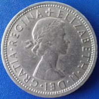 Монета Великобритания - 2 Шилинга 1966 г. Елизабет II, снимка 2 - Нумизматика и бонистика - 20963760