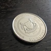 Mонета - Сингапур - 50 цента | 2014г., снимка 2 - Нумизматика и бонистика - 25916312