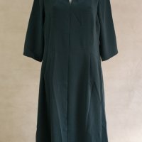 Зелена рокля с ефектно деколте марка Margo Collection, снимка 7 - Рокли - 22991460