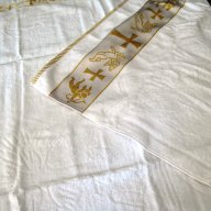 Кокплект 2 броя кърпи за Кръщене, снимка 4 - Подаръци за кръщене - 8122417