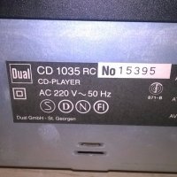 dual cd1035rc-cd player-внос швеицария, снимка 9 - Плейъри, домашно кино, прожектори - 19133345