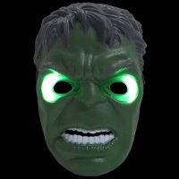 Хълк Hulk маска Led светлини нова Marvel герой зелен и силен, снимка 2 - Други - 23013837