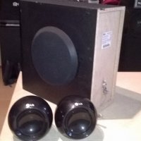 lg subwoofer 150w+lg speakers 2x90w/program-внос франция, снимка 9 - Тонколони - 19780466