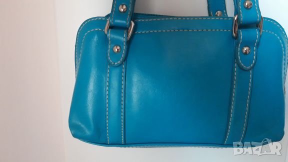 Малка синя кожена чанта Nine West *, снимка 1