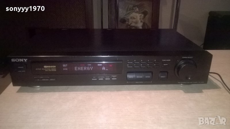 sony st-s415 rds stereo tuner-france-внос швеицария, снимка 1