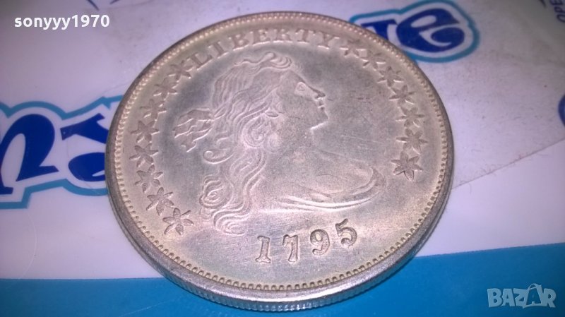 1795 usa dollar-4.5см-ретро колекция-внос швеицария, снимка 1
