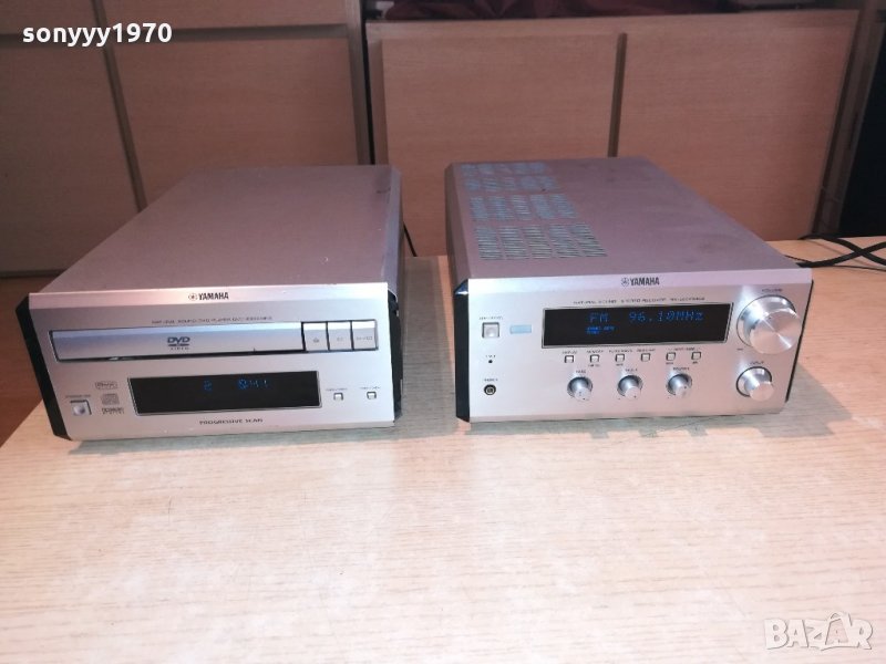 yamaha receiver+yamaha dvd/cd-внос швеицария, снимка 1