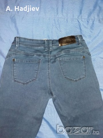 Дамски памучни дънки Еко Актив, снимка 8 - Дънки - 19440394