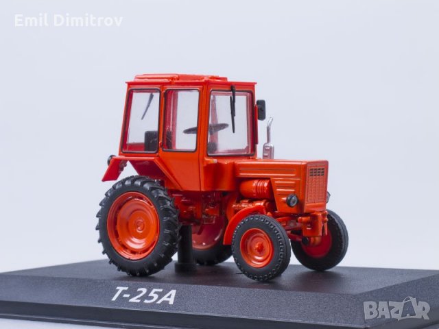 Моделче на трактор Т-25А, Владимирец, "Hachette", 1:43, снимка 7 - Колекции - 25202107