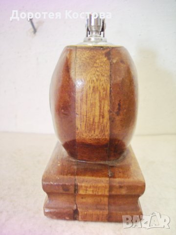 Стара дървена запалка, снимка 2 - Антикварни и старинни предмети - 25561563