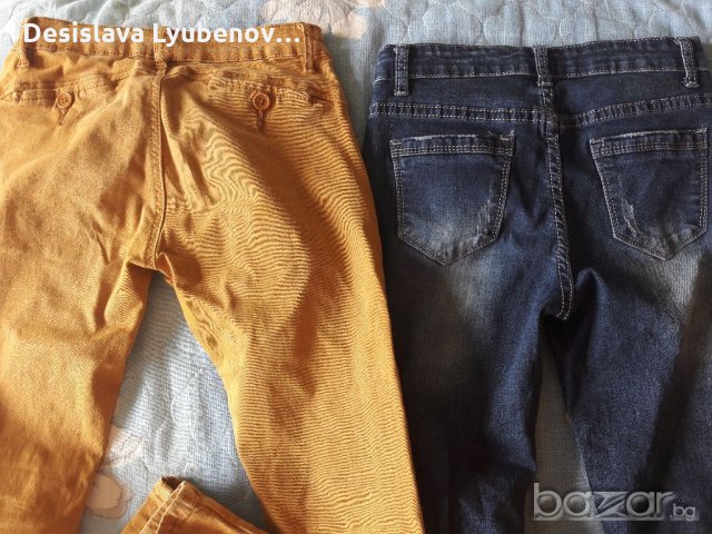 Дънки за момиче-обща цена 20 лв, снимка 5 - Детски панталони и дънки - 19439325