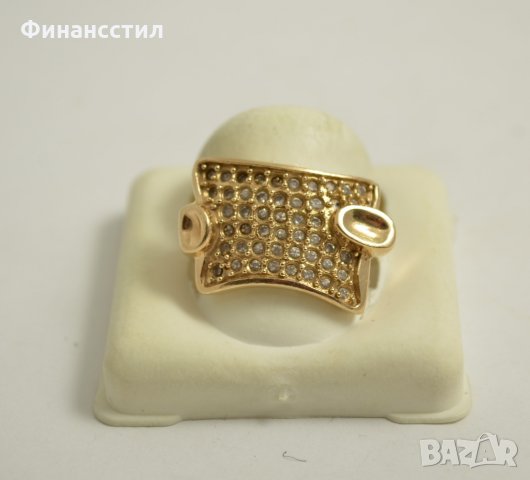 златен пръстен 43542-2