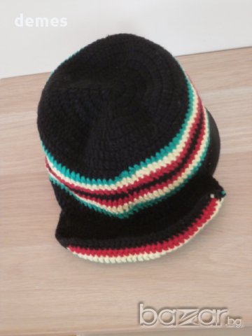 Оригинална мъжка шапка Style Rasta от Етиопия, снимка 7 - Шапки - 14456579