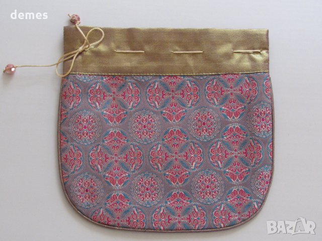 Традиционна торбичка тип пунгия от плат DELL от Монголия-13, снимка 4 - Други - 23441806