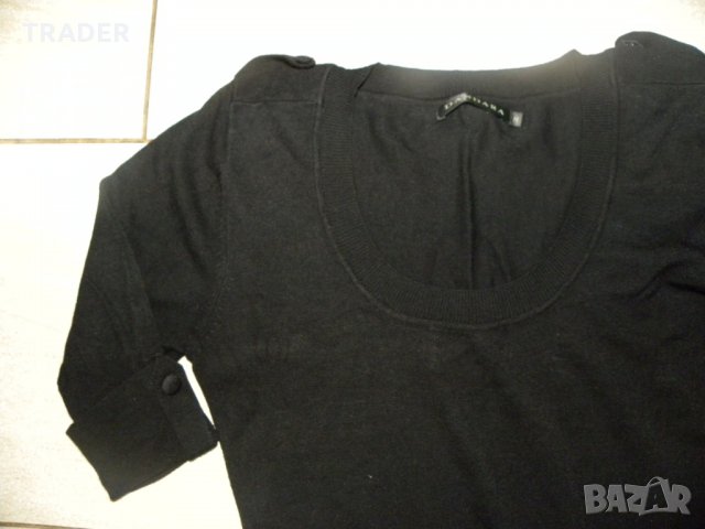 Дамска черна ластична рокля DANDARA, размер М, снимка 3 - Рокли - 23222418