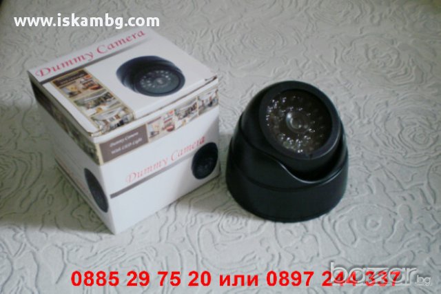 Фалшива купулна видеокамера с ДИОДИ, снимка 8 - Други стоки за дома - 12391888