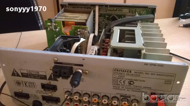 *Aiwa mx-nawh1000ez-receiver 6 канала, снимка 15 - Ресийвъри, усилватели, смесителни пултове - 12832320
