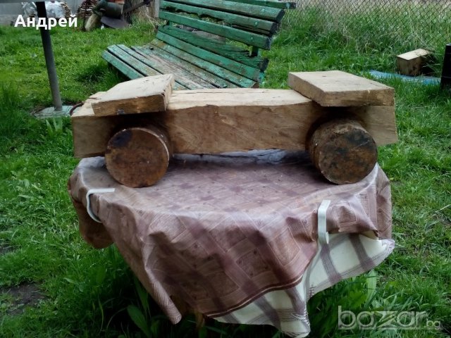 Старинна количка,кола, снимка 3 - Антикварни и старинни предмети - 21237553