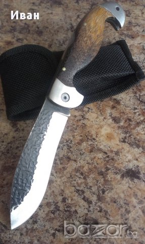  Ловен нож сгъваем-21см. , снимка 2 - Ножове - 11564410