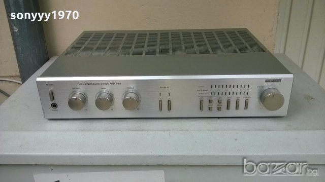 schneider st2452/00-stereo amplifier-made in belgium-внос швеицария, снимка 2 - Ресийвъри, усилватели, смесителни пултове - 18216265