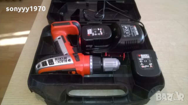 black&decker full complect-внос швеицария, снимка 4 - Винтоверти - 23814452