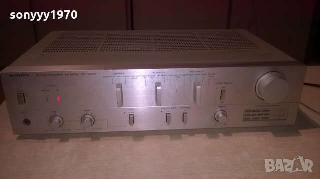 technics su-v505 stereo amplifier-made in japan, снимка 10 - Ресийвъри, усилватели, смесителни пултове - 24388415