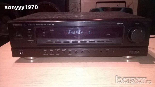 Teac ag-980 receiver-330w tokyo japan-внос швеицария