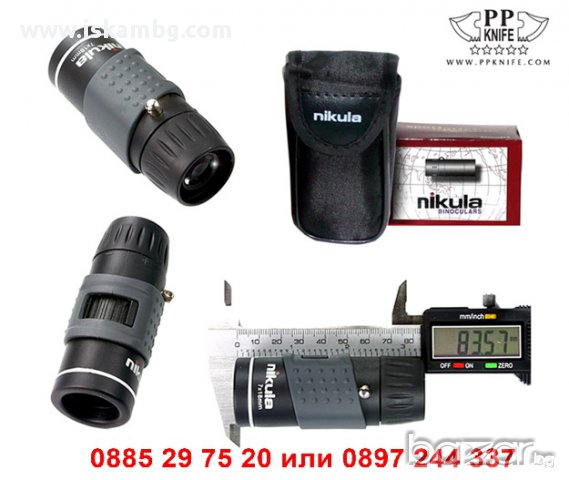 монокъл NIKULA 7х18, снимка 3 - Други спортове - 12971902