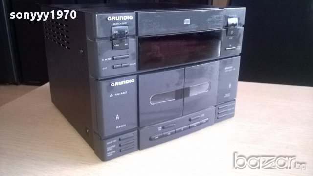 grundig m-20 cd-twin cassette deck-внос швеицария, снимка 4 - Ресийвъри, усилватели, смесителни пултове - 12750212