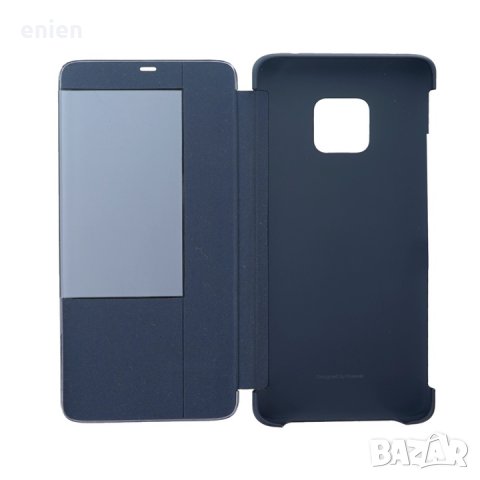 Оригинален кожен калъф Smart View Cover за Huawei Mate 20 Черен, снимка 10 - Калъфи, кейсове - 24150953